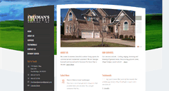 Desktop Screenshot of freemanslawncare.com